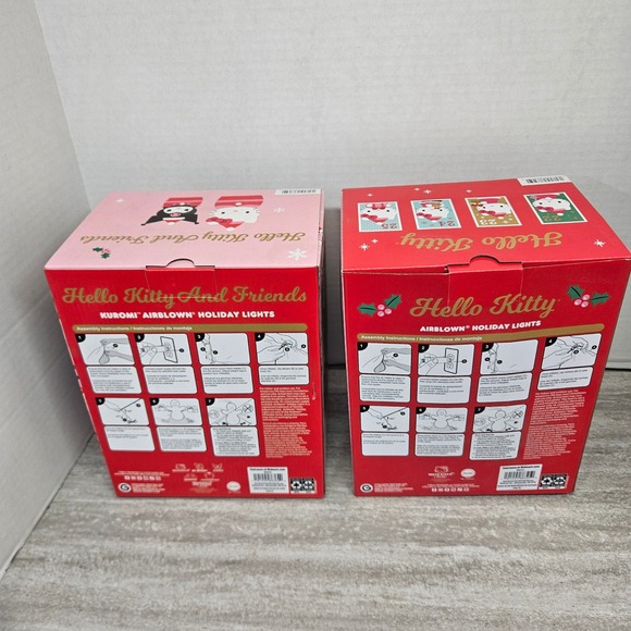 Hello Kitty Airblown Holiday Lights Inflatable Kuromi and Hello Kitty Christmas - Picture 10 of 11